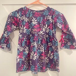 NEW, Girl’s Ruffle Butts Size 7, Long Sleeve Floral Top